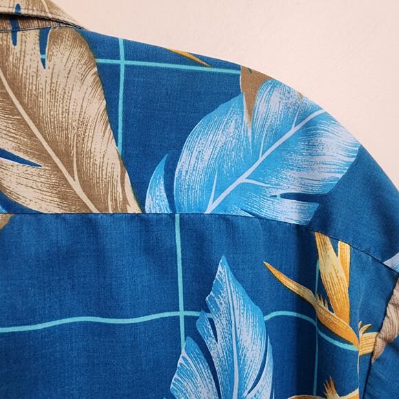 Vintage Waikiki Holiday Hawaiian print short sleeve button up shirt mens size XL - Picture 4 of 10